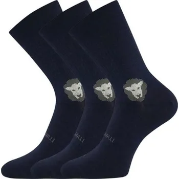 Pánské ponožky VoXX Barefootan merino-blue 3 páry modré M