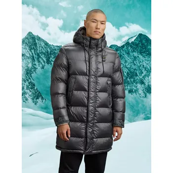 Pánský kabát Pánský kabát Blauer USA Aldrich Grigio Antracite interno Beige