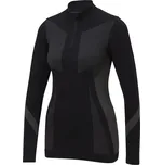 CRIVIT Dámské funkční bezešvé spodní triko s dlouhými rukávy (černá, S(36/38))