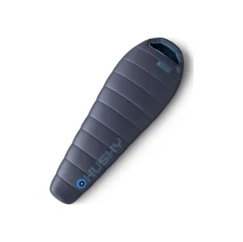 Spacák Husky MINI 0°C dark blue výška osoby do 185 cm - pravý zip; Modrá spacák + DÁREK DLE VÝBĚRU!