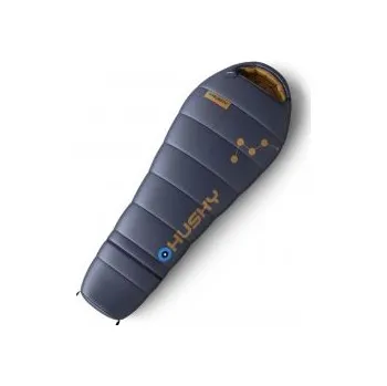 Spacák Husky Kids Magic blue/mustard do 155cm - pravý zip; Modrá spacák + DÁREK DLE VÝBĚRU!