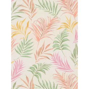 A.S. Création | Vliesová tapeta na zeď COSMO Living 79108-3 | 0,53 x 10,05 m | bílá, růžová, meruňková, zelená, bronzová + Bílá, růžová, meruňková, zelená, bronzová vliesová tapeta na stěnu 791083 v rozměru 0,53 x 10,05 m