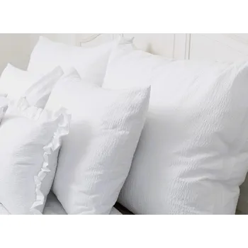 Polštář Podpěrová s.r.o. Bílý jednoduchý polštář Velikost: 40x40 cm BAVLNA N