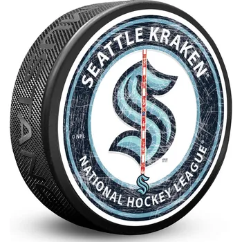 Puk Mustang Puk Seattle Kraken NHL Center Ice