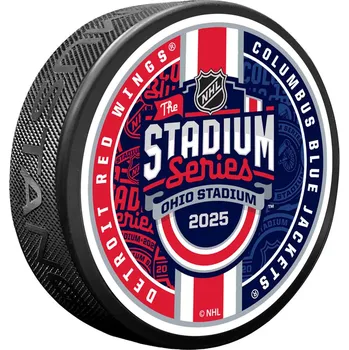 Puk Mustang Puk Columbus Blue Jackets NHL 2025 Stadium Series - Event Puck