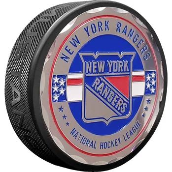 Puk Mustang Puk New York Rangers NHL Stars & Stripes Medallion