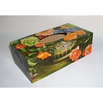 Krabice na papírové kapesníky - Květinová váza