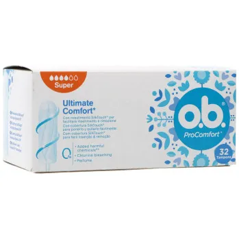 Menstruační tampony O.B. Procomfort Super 32 Tampons