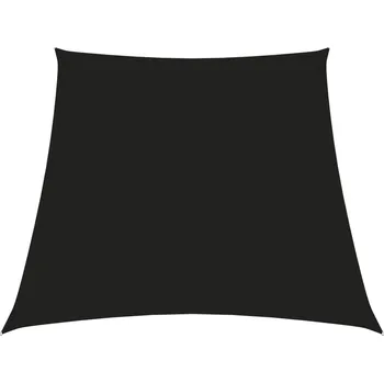 Stínicí technika Stínící plachta oxfordská látka lichoběžníková 3/4 x 3 m černá