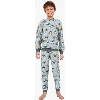 Chlapecké pyžamo Cornette chlapecké pyžamo 263/182 Bat 2