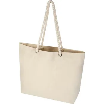 Nákupní taška GRS recyklovaná plážová nákupní taška s gramáží 270 g/m² Florida 18L - Přírodní / Přírodní