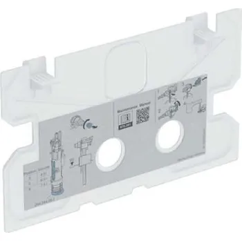 WC sada Geberit - Ochranná deska pro splachovací nádržku pod omítku 241.343.00.1