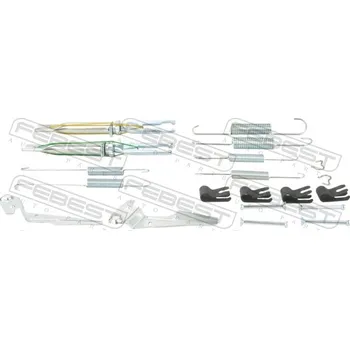 Brzdová čelist Sada příslušenství, parkovací brzdové čelisti, 0104-GUN125R-KIT