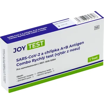 Diagnostický test Hangzhou Alltest Biotech JoyTest 3v1 respirační multitest 1 ks
