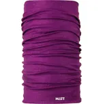 MERINO nákrčník Matt - vínový