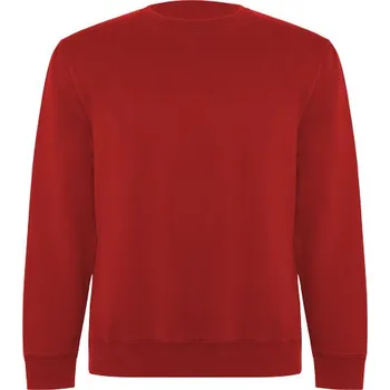 Dámské tričko Batian unisex svetr s výstřihem crewneck - Červená, 2XL