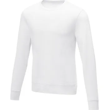 Pánský svetr Zenon pánský svetr s kruhovým výstrihem - Bílá, 5XL