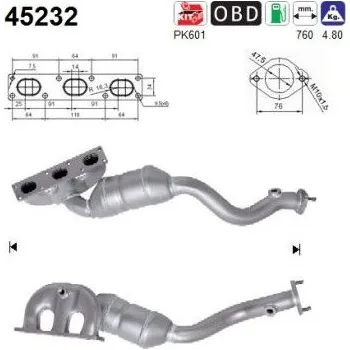Katalyzátor Katalyzátor AS 45232