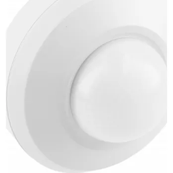 Pohybové čidlo Senzor pohybu a přítomnosti CR-19, max. 1000 W, AC 220–240 V, 50/60 Hz, 360°, max. 20 m, IP44, kompatibilní s LED