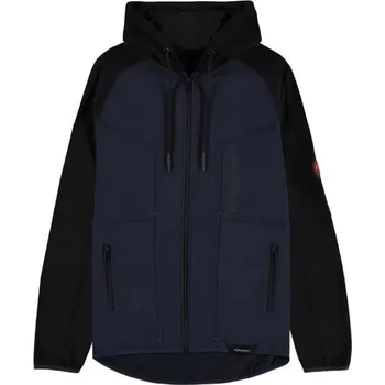 Pánská mikina Difuzed Mikina Cyberpunk 2077 - Arasaka 2XL Černá/modrá