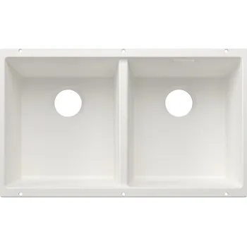 Granitový dřez Blanco Subline 350/350-U bez příslušenství (Colour Unit) pod pracovní desku, bílá 527831