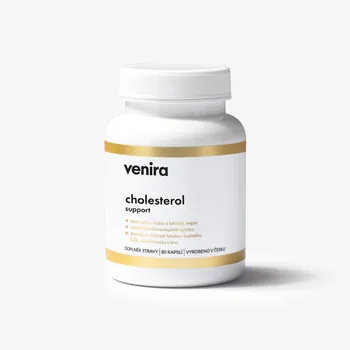 Přírodní produkt VENIRA Cholesterol Support komplex 80 cps.