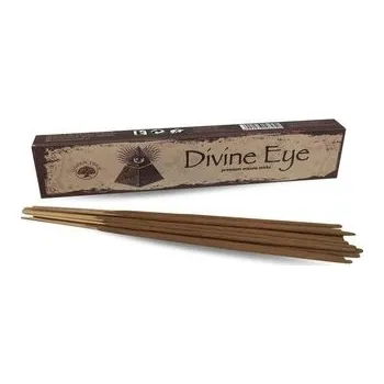 Vonná tyčinka Indické vonné tyčinky Green Tree Divine Eye Natural Masala 15 g