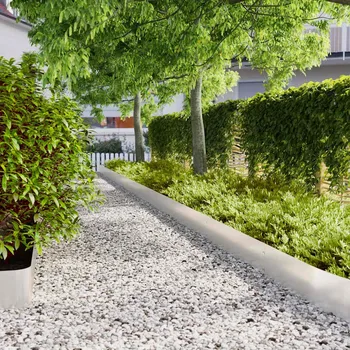 Zahradní obrubník Travní lemy 30 ks 20x103 cm nerezová ocel