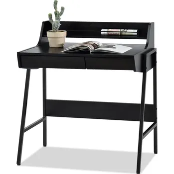 Psací stůl Minimalistický psací stůl RENO - černý