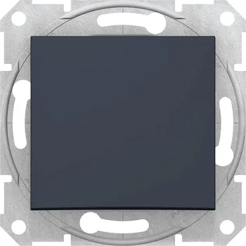 vypínač a zásuvka Sedna spínač 1 Grafit