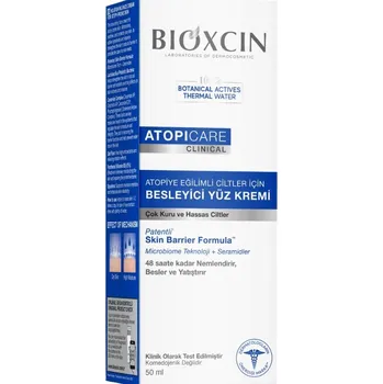 Pleťový krém Bioxcin Atopicare Vyživující krém na obličej pro atopické problémy 50ml