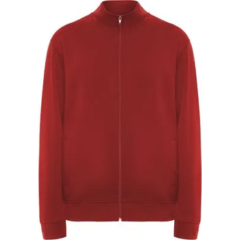 Pánský svetr Ulan unisex celorozepínací svetr - Červená, 3XL