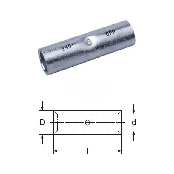 Kabelové oko Spojka lisovací 70 KU-L Cu