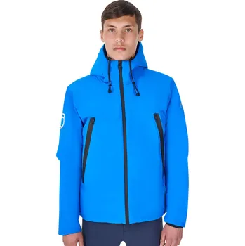Pánská parka EQUESTRO Bunda péřová X Fise Equestro, nepromokavá, pánská, azzurro savoia S