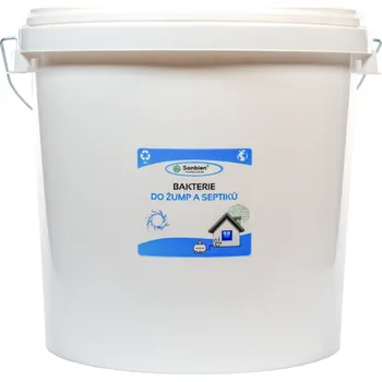 Čistič septiku a jímky Sanbien Service s.r.o, Česká republika Bakterie do žump a septiků – průmyslové 10 kg balení