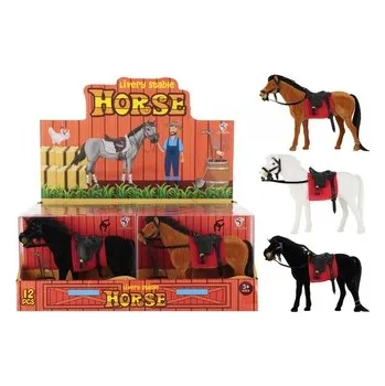 plyšák KONIK FLOK 15X12X4 MC DISP 12/144