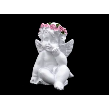 Vánoční dekorace Dekorace anděl - malý 1ks