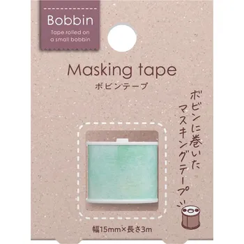 Lepicí páska Kokuyo Bobbin washi páska, mátová