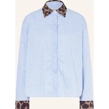 Dámská halenka Lilienfels Dámská Košilová Halenka, tmavě modrá / bílá, 38