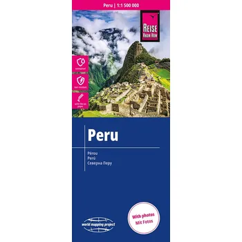 Reise Know-How Verlag mapa Peru 1:1,5 mil.