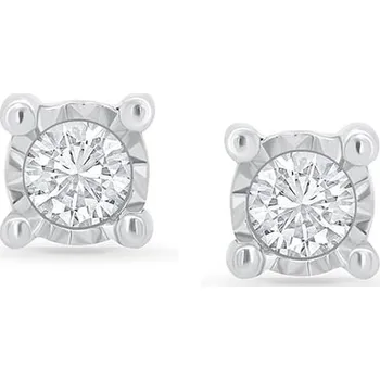 Náušnice Náušnice s výběrem karátové váhy lab-grown diamantu Dommila