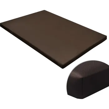 Pelíšek pro psa Hnědá čtyřhranná plochá podložka pro psa M