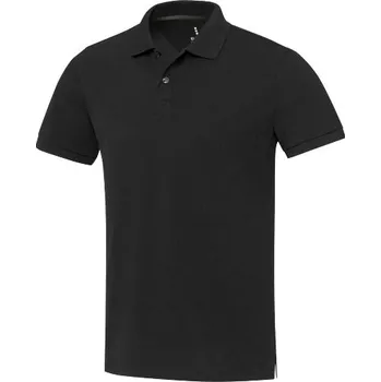 Dámské tričko Emerald unisex recyklovaná polokošile s krátkým rukávem - Černá, XS