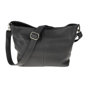 Kabelka NovaKabelka.cz Kožená italská crossbody kabelka Batilda Cenere