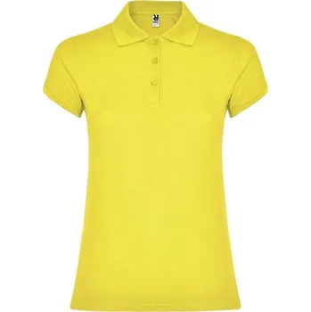 Pánská košile Star dámská polokošile s krátkým rukávem - Žlutá, L