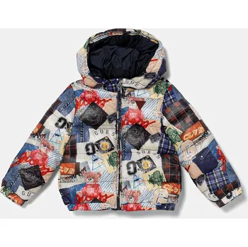 Dětská móda Dětská bunda Guess N5YL05.WEGY0.9BYA vícebarevná MLC, vel. 122-125