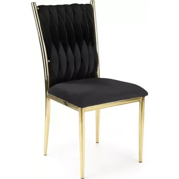Jídelní židle Jídelní židle K436 - černá/zlatá - SLEVA 3% s kodem radost25