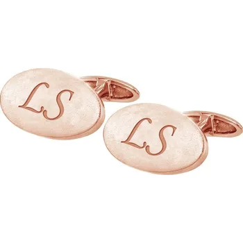 Manžetový knoflíček Zlaté manžetové knoflíčky s gravírem Wardell