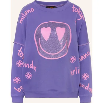 Dámská mikina Miss Goodlife Dámská Mikina S Ozdobnými Kameny, fialová /...