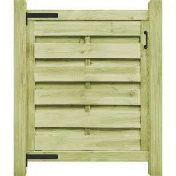 Zahradní branka impregnovaná borovice 100 x 100 cm zelená